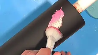 Iridescent Paints on a Black Epoxy Tumbler? Wow!