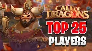 Top 25 Strongest Players In The Game! [November 2025] | Call of Dragons