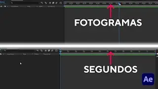 ✅ COMO CAMBIAR EL MARCADOR DE LA LINEA DE TIEMPO DE FRAMES A SEGUNDOS en AFTER EFFECTS ✅