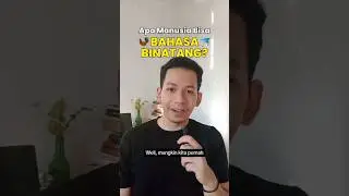 Apa Ada Manusia Yang Bisa Bahasa Binatang? #bahasbahasa #shorts #bahasa