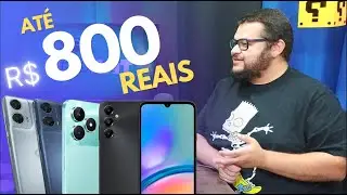 Melhores Celulares até 800 Reais para comprar em 2024 [RESENHA] - TecNoob