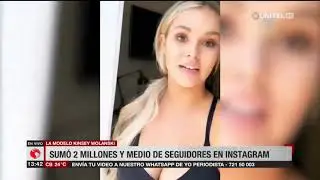 Modelo Kinsey Wolanski sumó dos millones y medio de seguidores en Instagram