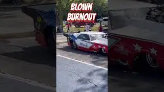 Big Bad Blown Burnout! Pro Mod Camaro Smoker at Central Illinois Dragway 