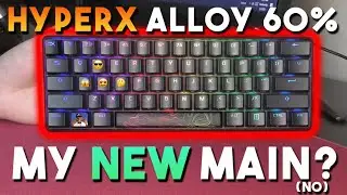 The BEST GAMING KEYBOARD of 2021?? HyperX Alloy Origins 60 Keyboard Review