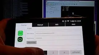 LinuxCNC controlled by Android