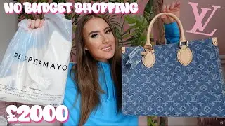 NO BUDGET SHOPPING |Louis Vuitton, Peppermayo & TikTok Shop💞