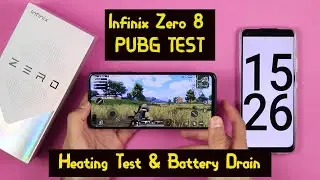 Infinix Zero 8 PUBG Test, Heating Test & Battery Drain Test