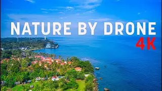 4K Nature Drone Screen Saver | Apple TV Relaxing Aerial Beach with Music