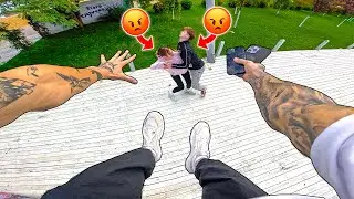 INSTANT Regret for This IPHONE Thief! (EXTREME PARKOUR CHASE POV)
