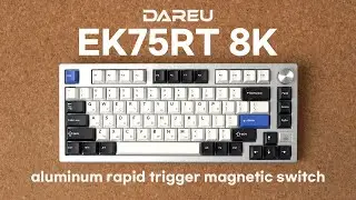 Dareu EK75RT 8K Rapid Trigger Full Aluminum Magnetic Switch Valorant Gaming Keyboard