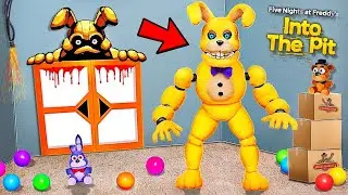 FNAF: Into The Pit - SPRING BONNIE - Boss Fight (Plush Story)
