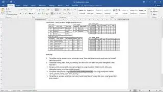 Jawaban Query Database Football MS Access