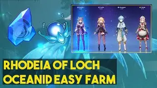 Oceanid Guide Easy - Party Setup (WR6, Lv 83) Rhodeia of Loch - Genshin Impact