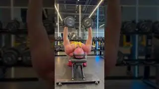 разводка с гантелями #gym #motivation #bodybuilding #sports #chest #academia #fitness #спорт