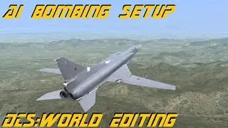 DCS World Editor - AI Bombing Setup