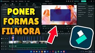 Insertar o dibujar formas  Tutorial de Filmora 12 y 13