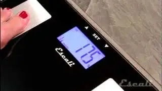 How to Setup & Use - Escali Health Monitor Bath Scale - USHM180G