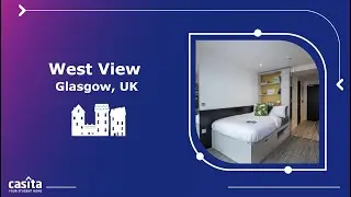 Student Accommodation in Glasgow | West View | Room Tour | UK |Casita