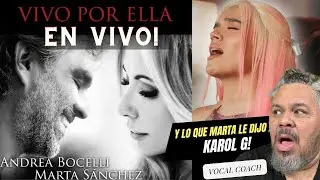 ANDREA BOCELLI & MARTA SANCHEZ SING 