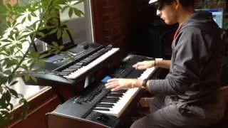 Cops, Bad Boys, theme song cover by David Whyne on piano - keyboard