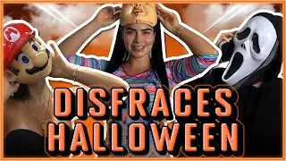 ”PROBANDO DISFRACES QUE NADIE SE ATREVERÍA A USAR 😱 ¿LO LOGRÉ?” 👻🎃