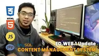 CMS Development of a school website: ED.WEB.1 update