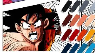 PINTANDO MANGA 63 de Dragon Ball Super 💥🉐 | Photoshop