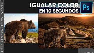 IGUALAR COLOR EN 10 SEGUNDOS Photoshop | FotoMontaje *Integrar cualquier fotografía* | Tutorial 2020