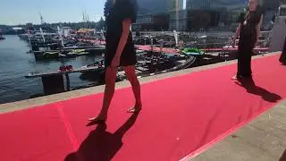 Gdynia, Marina Yacht Park, pokaz mody 2