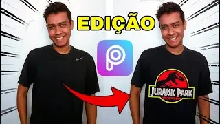 Edição Tumblr - COMO MUDAR A ESTAMPA DA CAMISA NO PICSART