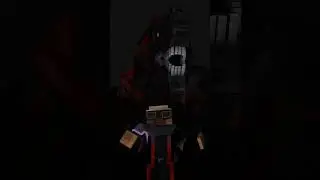 Watch out for the monster coming by #minecraft #herobrine #mineimator