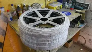Как сделать КОЛЕСО из БУМАГИ.Самодельный VOSSEN из Бумаги
