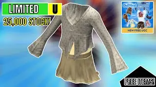 FREE LIMITED | HOW TO GET THE LONG SLEEVE BEIGE & POLKA DOT OUTFIT IN WALMART DISCOVERED [ROBLOX]