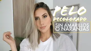 Blonde hair without orange or yellow tones. How to tone blonde hair