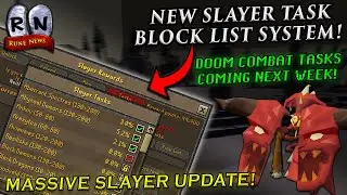 Jagex Just Made INSANE Changes to Slayer in Oldschool Runescape