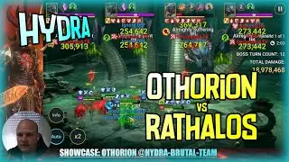 [RAID] ⚔ Hydra - Othorion vs Rathalos ⚔ | Hydra Brutal | Rotation 3 | Showcase |
