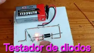 Testador de Diodos, simples, mas porém Eficiente