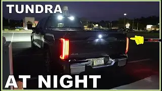 👉 AT NIGHT: 2022 Toyota Tundra 1794 - Interior & Exterior Lighting Overview + Night Drive