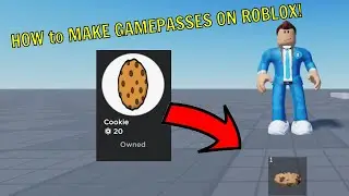 HOW to MAKE GAMEPASSES ON ROBLOX!
