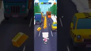 Tom Gold Run 😍❤️🥳 #shortsfeed #tomgoldrun #kidsgames #innaup #kidsvideo #tomsfamily #kitten #family