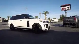 Range Rover Wrapped | Satin Pearl White