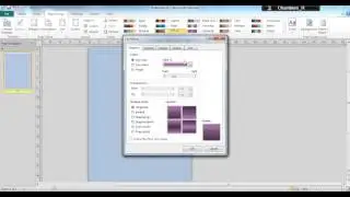 Microsoft Publisher 2010- Background Colours