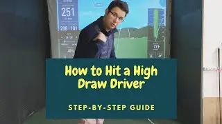 How to Hit a High Draw with your Driver! Easy Guide ⛳🏌️