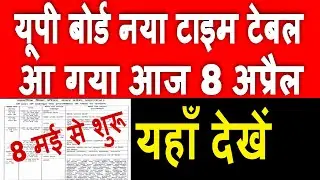 UP Board Exam 2021 UP Board Exam Date 2021 up board ki pariksha kab hogi UP Board 2021 Time Table