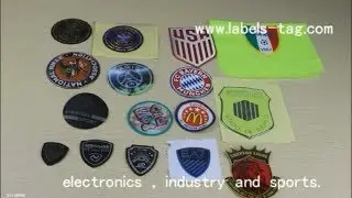 High Quality Custom 3D TPU Heat Transfer Logo for famous football clubs