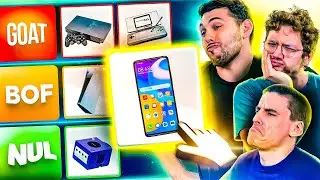 Tier List OFFICIELLE des meilleures CONSOLES de jeux vidéo EVER ! (classement 100% objectif)
