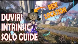 Best Intrinsic Farm Location Solo Run😲 Duviri Warframe