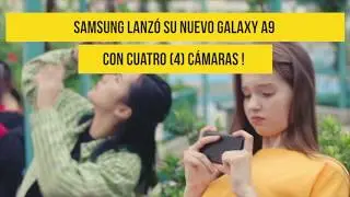 Un smartphone con cuatro cámaras