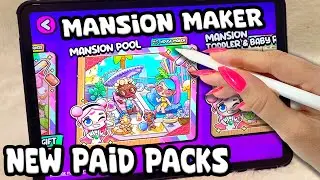 NEW PACKS MANSION MAKER PAZU AVATAR WORLD, HOUSE MAKER MANSION |NEW UPDATE