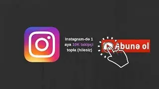 Instagram 1 Aya 10K Takipçi (İzləyici)